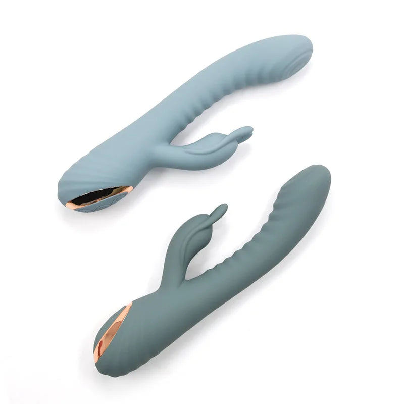 3-in-1 Dual Stimulator Vibrator – G-Spot & Clitoral Massager with Licking + Slapping Modes