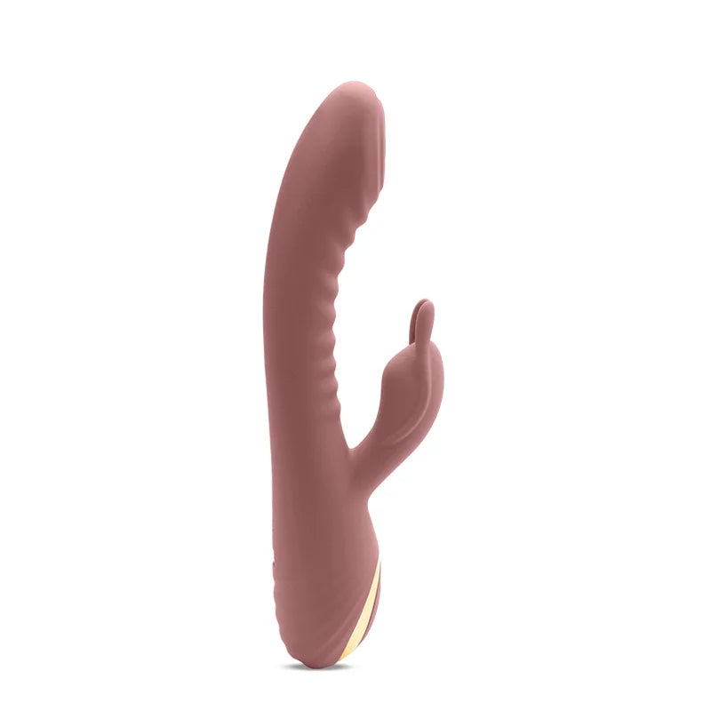 3-in-1 Dual Stimulator Vibrator – G-Spot & Clitoral Massager with Licking + Slapping Modes