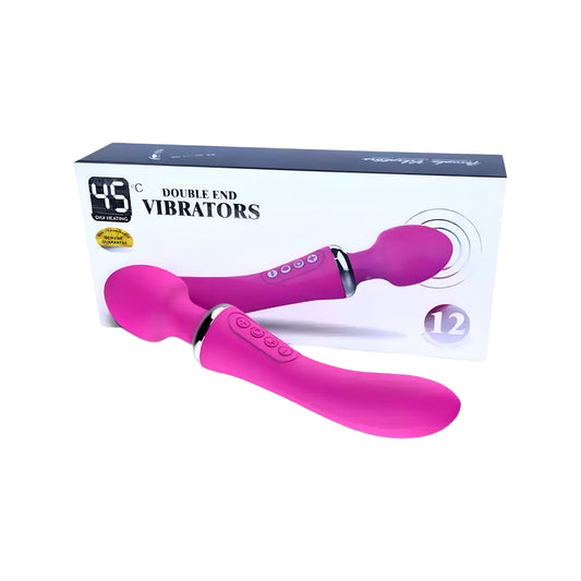 Double Head Heating Therapeutic Personal Massager – Relaxation, Muscle Relief, and Wellness Tool