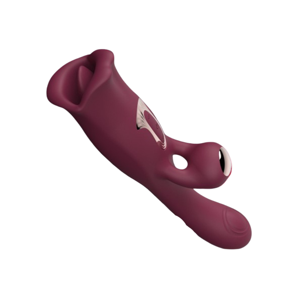 3 in 1 Sucking Licking Vibrator for Women – Dual-Ended G-Spot & Clitoral Stimulator with Tapping Tongue Review