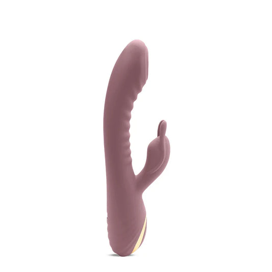 3-in-1 Dual Stimulator Vibrator – G-Spot & Clitoral Massager with Licking + Slapping Modes