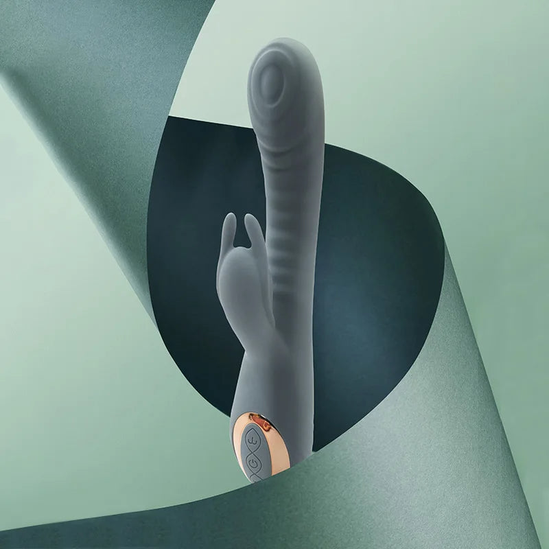 3-in-1 Dual Stimulator Vibrator – G-Spot & Clitoral Massager with Licking + Slapping Modes