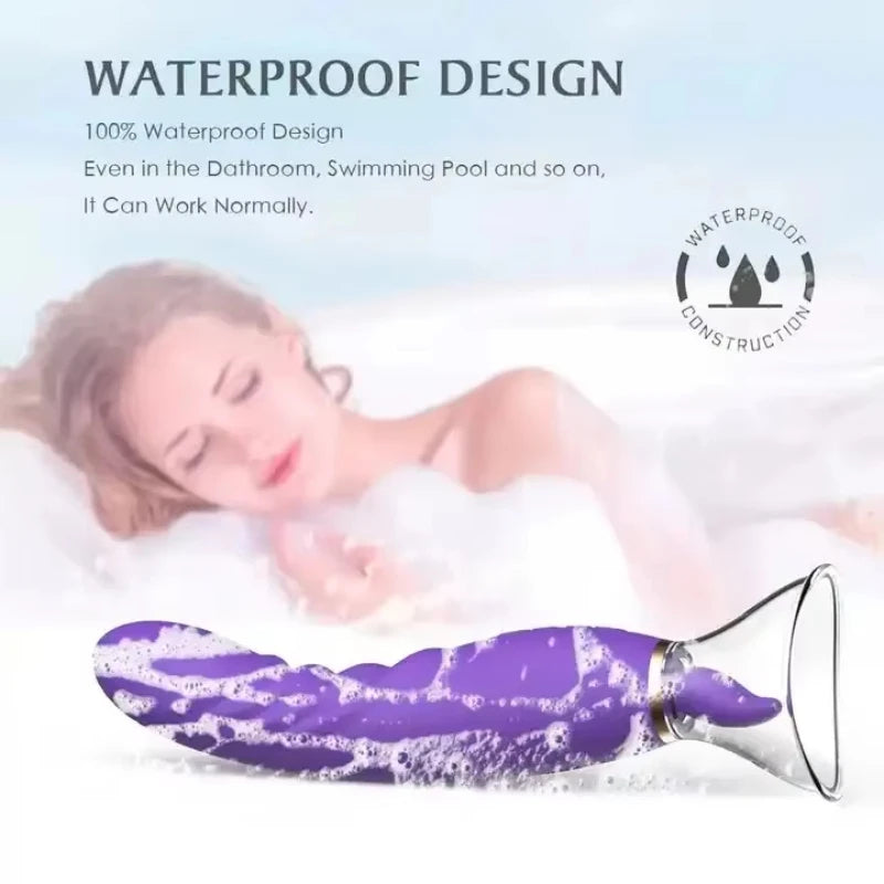 Female toys for sexual pleasure including clitoral stimulator, G-spot toy, and suction stimulator