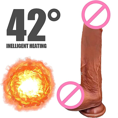 Remote Control Telescoping Personal Massager with 9 Vibration Modes and Gentle Warming