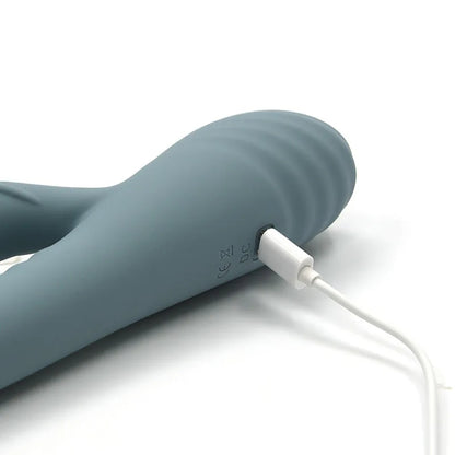3-in-1 Dual Stimulator Vibrator – G-Spot & Clitoral Massager with Licking + Slapping Modes