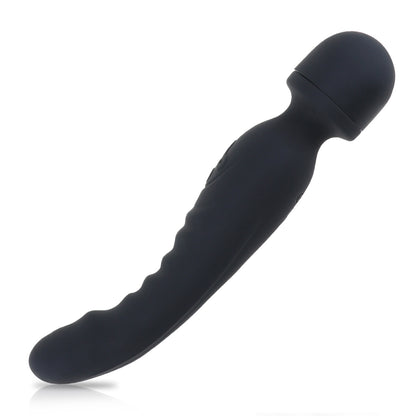 Heated Dual-Ended Personal Massager for Women, Rechargeable, Vibration Combinations, IPX6 Water Resistant