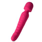 Wand Massager Vibrator Handheld G-Spot Warmth Heating Tip, Clitoral Vibrators Double Head with 20 Vibration Mode Rechargeable Personal Massager, Waterproof Adult Sex Toy